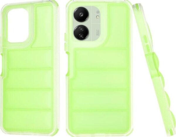Techsuit Xiaomi Redmi 13 / Poco M6 4G Wave Shield Θήκη Σιλικόνης TPU - Green