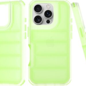 Techsuit iPhone 15 Pro Max Wave Shield Θήκη Σιλικόνης - Green