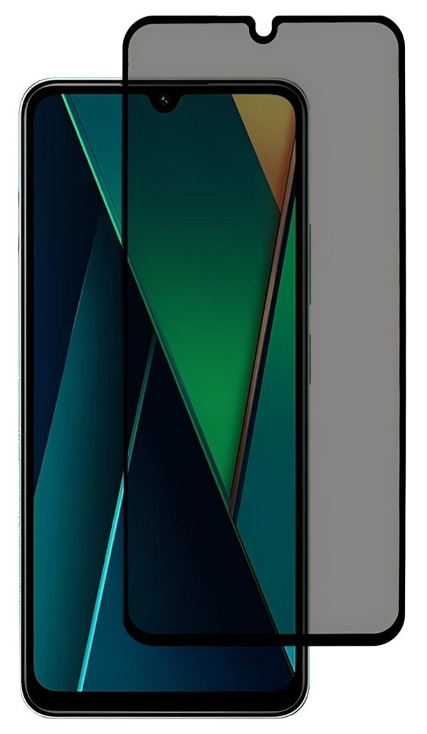 Xiaomi Redmi 14C / Poco C75 Προστασία Οθόνης Φιμέ 2 TEMAXIA Wozinsky Privacy Full Glue Tempered Glass