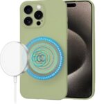 Techsuit iPhone 15 MagSafe Softflex Θήκη Σιλικόνης - Matcha