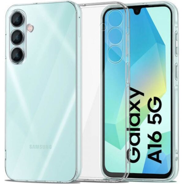 Forcell Samsung Galaxy A16 4G / A16 5G Θήκη Σιλικόνης TPU 2mm - Διάφανη