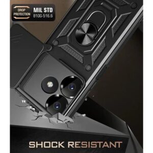 Techsuit Xiaomi Redmi 13 / Poco M6 4G CamShield Series Θήκη Σκληρή - Black