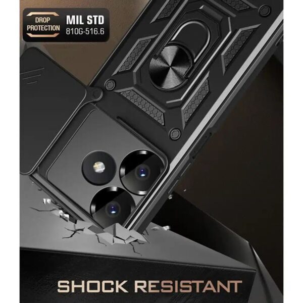 Techsuit Xiaomi Redmi 13 / Poco M6 4G CamShield Series Θήκη Σκληρή - Black
