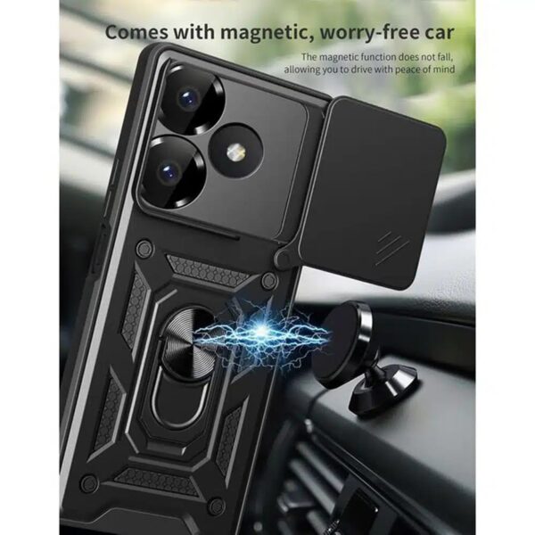 Techsuit Xiaomi Redmi 13 / Poco M6 4G CamShield Series Θήκη Σκληρή - Black