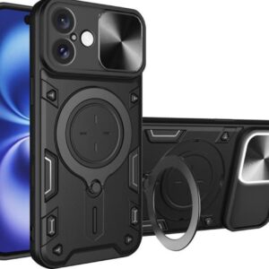 Techsuit iPhone 16 Camguard Pro Θήκη Σκληρή - Black