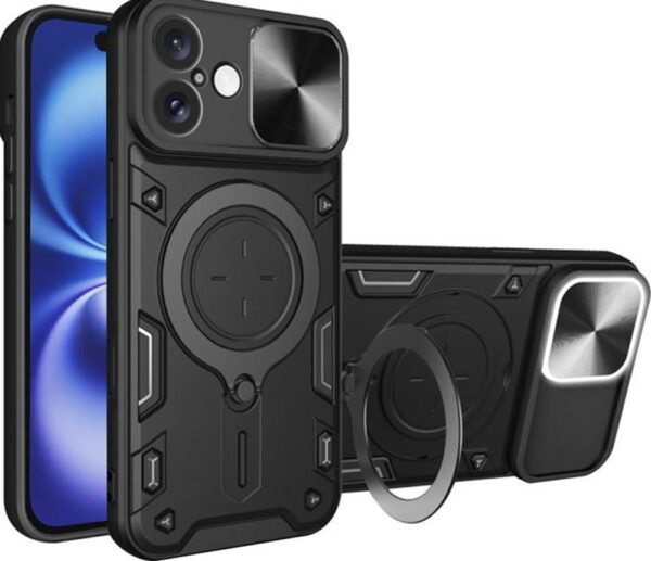 Techsuit iPhone 16 Camguard Pro Θήκη Σκληρή - Black