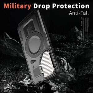 Techsuit Samsung Galaxy S24 CamVault Θήκη Σκληρή με Magsafe - Black