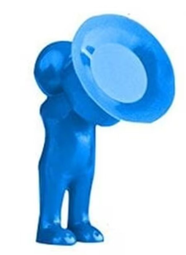 Phone Holder 3D Άνθρωπος Στήριγμα Μπλε Phone Holder 3D Άνθρωπος Στήριγμα Μπλε