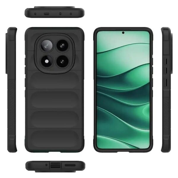 Techsuit Xiaomi Redmi Note 14 Pro 4G Magic Shield Θήκη Σιλικόνης TPU - Black