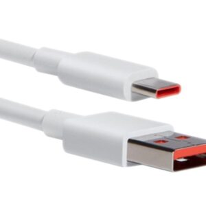 Xiaomi USB 3.1 Cable USB-C male - USB-A 120W Λευκό 1m BHR6032GL