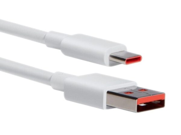 Xiaomi USB 3.1 Cable USB-C male - USB-A 120W Λευκό 1m BHR6032GL