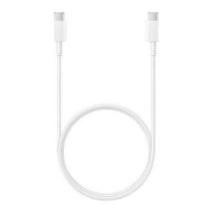 Samsung Original Καλώδιο USB-C to USB-C 1m White 3A (EP-DA705BWEGWW)
