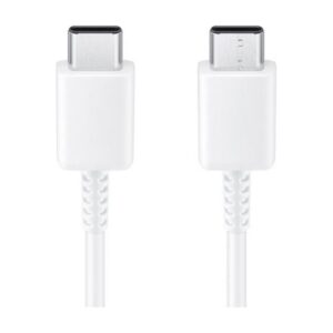 Samsung Original Καλώδιο USB-C to USB-C 1m White 3A (EP-DA705BWEGWW)