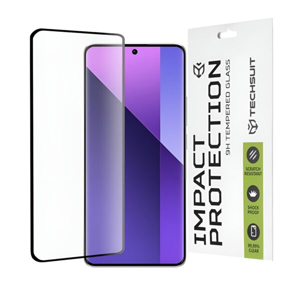 Xiaomi Redmi Note 13 Pro+ 5G / 14 Pro 5G / 4G / 14 Pro+ 5G / Poco X7 Προστασία Οθόνης Techsuit 111D Full Glue Tempered Glass