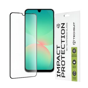 Samsung Galaxy A26 5G Προστασία Οθόνης με Μαύρο Περίγραμμα Techsuit 111D Full Glue Tempered Glass