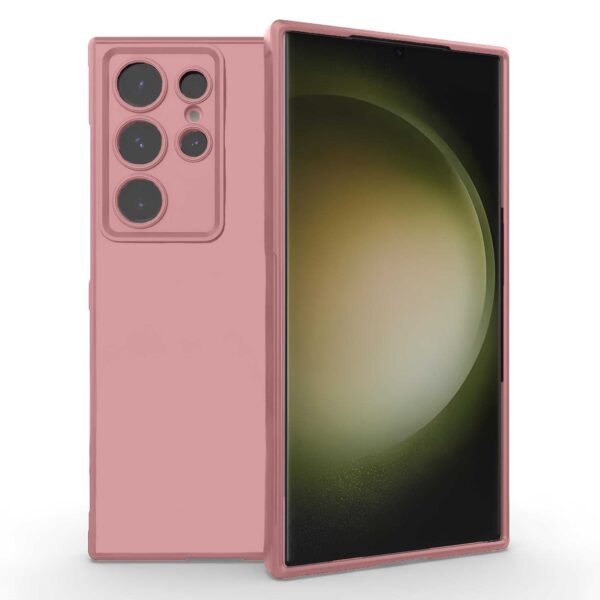 Forcell Samsung Galaxy S25 Ultra 5G Soft Touch Θήκη Σιλικόνης - Brown