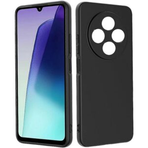 Forcell Xiaomi Redmi 14C / Poco C75 Soft Touch Θήκη Σιλικόνης - Black