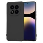 Forcell Xiaomi Redmi Note 14 Pro 4G Soft Touch Θήκη Σιλικόνης - Black