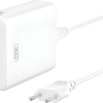 XO-L133 Φορτιστής GaN χωρίς Καλώδιο με 3 Θύρες USB-A και 3 Θύρες USB-C 75W Λευκός