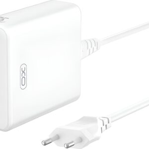 XO-L133 Φορτιστής GaN χωρίς Καλώδιο με 3 Θύρες USB-A και 3 Θύρες USB-C 75W Λευκός