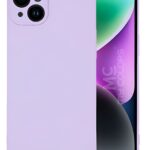 Forcell iPhone 14 Soft Touch Θήκη Σιλικόνης - Purple