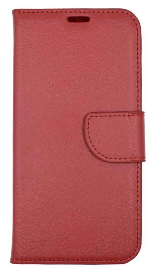 Tel1 Xiaomi Redmi A1 Plus / A2 Plus Smart Magnet Elegant Θήκη Βιβλίο - Red