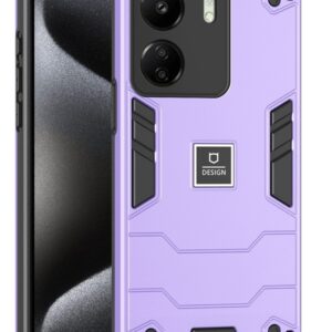 Forcell Xiaomi Redmi A1 Plus / A2 Plus Hybrid Armor Shockproof Θήκη Σκληρή - Purple