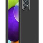 Forcell Samsung Galaxy A72 4G / A72 5G Soft Touch Θήκη Σιλικόνης - Black