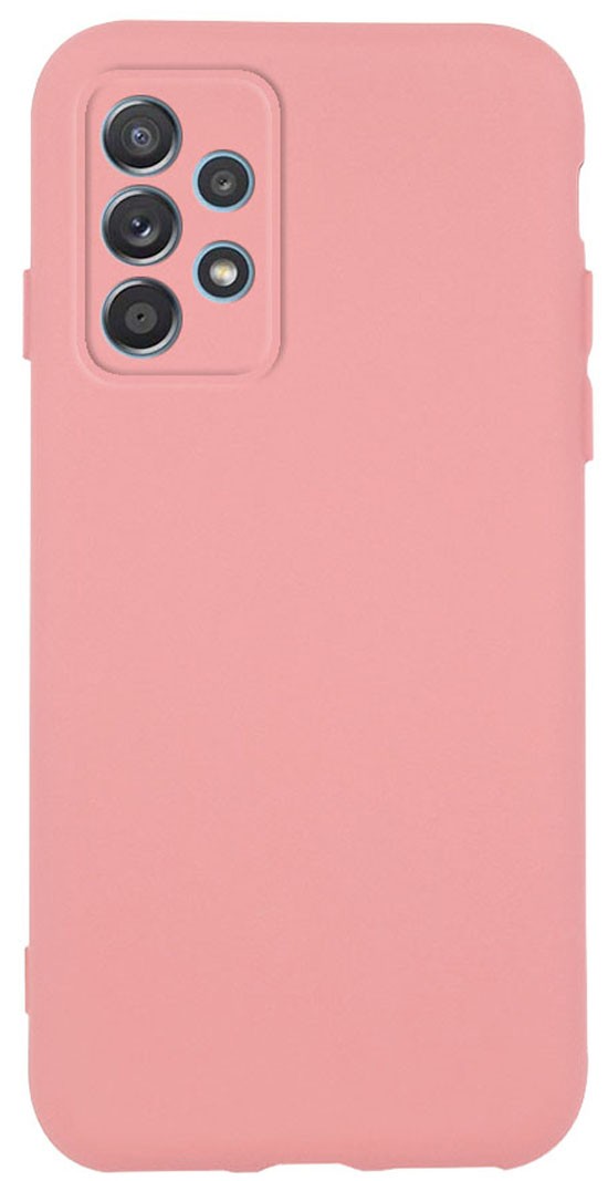 Forcell Samsung Galaxy A72 4G / A72 5G Soft Touch Θήκη Σιλικόνης - Pink