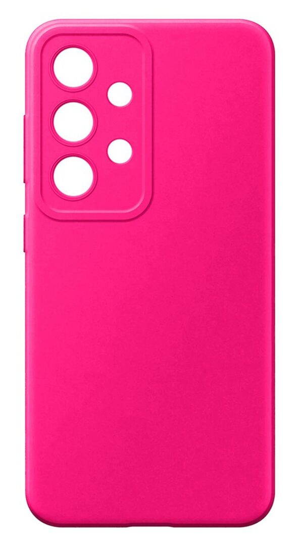 Forcell Samsung Galaxy A72 4G / A72 5G Soft Touch Θήκη Σιλικόνης - Fuchsia