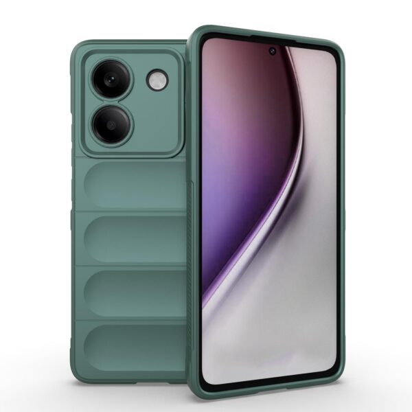 Forcell Xiaomi Poco M7 Pro Magic Shield Θήκη Σιλικόνης - Green Forcell Xiaomi Poco M7 Pro Magic Shield Θήκη Σιλικόνης - Green