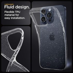 Techsuit Samsung Galaxy A25 5G SparkleSkin Series Θήκη Σιλικόνης - Διάφανη με Γκλίτερ