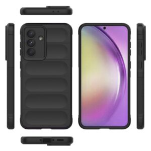 Forcell Samsung Galaxy A56 5G Magic Shield Θήκη Σιλικόνης - Black