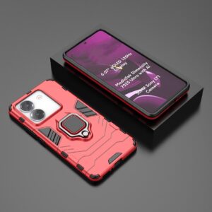 Forcell Xiaomi Poco M7 Pro Magnetic Ring Holder Θήκη Σκληρή - Red