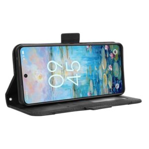 Tel1 TCL 50 NXTpaper 5G / 50 PRO NXTpaper 5G Card Slots Θήκη Βιβλίο - Black