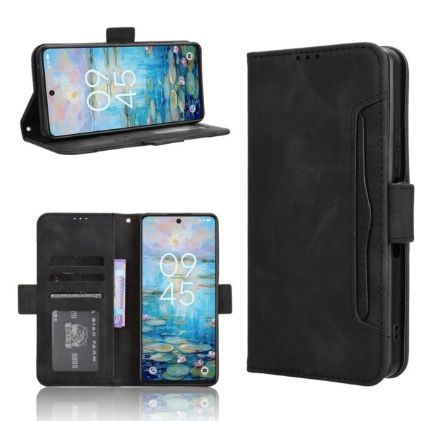 Tel1 TCL 50 NXTpaper 5G / 50 PRO NXTpaper 5G Card Slots Θήκη Βιβλίο - Black