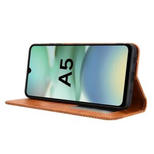 Tel1 TCL 50 NXTpaper 5G/ 50 Pro NXTpaper 5G Horizontal Magnet Θήκη Βιβλίο - Brown