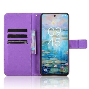 Tel1 TCL 50 NXTpaper 5G/ 50 Pro NXTpaper 5G Diamond Texture Θήκη Βιβλίο - Purple