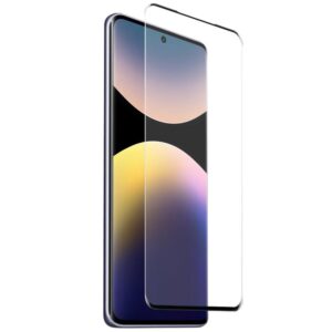 Northjo Xiaomi Redmi Note 14 Pro 5G 2 in 1 Case Screen Protector Tempered Glass - Clear