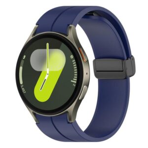 Λουράκι Samsung Galaxy Watch FE / 7 / 6 / 5 / 4 Silicone Solid Color - Midnight Blue