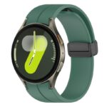 Λουράκι Samsung Galaxy Watch FE / 7 / 6 / 5 / 4 Silicone Solid Color - Green