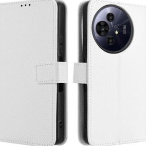 Tel1 TCL 50 NXTpaper 5G/ 50 Pro NXTpaper 5G Diamond Texture Θήκη Βιβλίο - White