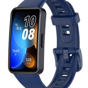 Λουράκι Huawei Band 10 / 9 / 8 Silicone Solid Color - Blue