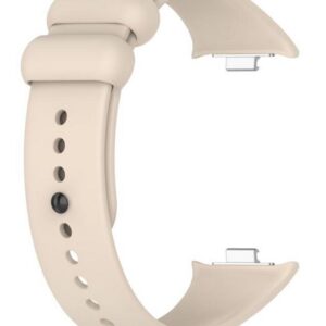 Λουράκι Xiaomi Smart Band 9 Pro / 8 Pro / Redmi Watch 5 / 4 Silicone Solid Color - Starlight