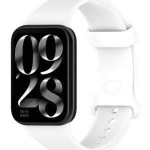 Λουράκι Xiaomi Smart Band 9 Pro / 8 Pro Silicone Solid Color - White