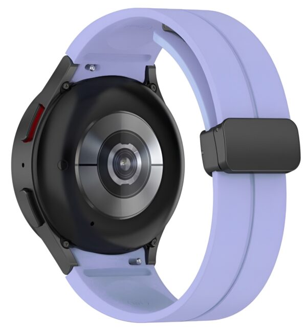 Λουράκι Samsung Galaxy Watch FE / 7 / 6 / 5 / 4 Silicone Solid Color - Light Purple