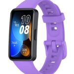 Λουράκι Huawei Band 10 / 9 / 8 Silicone Solid Color - Purple