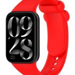 Λουράκι Xiaomi Smart Band 9 Pro / 8 Pro / Redmi Watch 5 / 4 Silicone Solid Color - Red