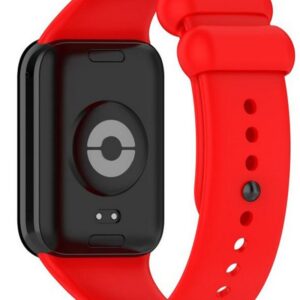 Λουράκι Xiaomi Smart Band 9 Pro / 8 Pro / Redmi Watch 5 / 4 Silicone Solid Color - Red