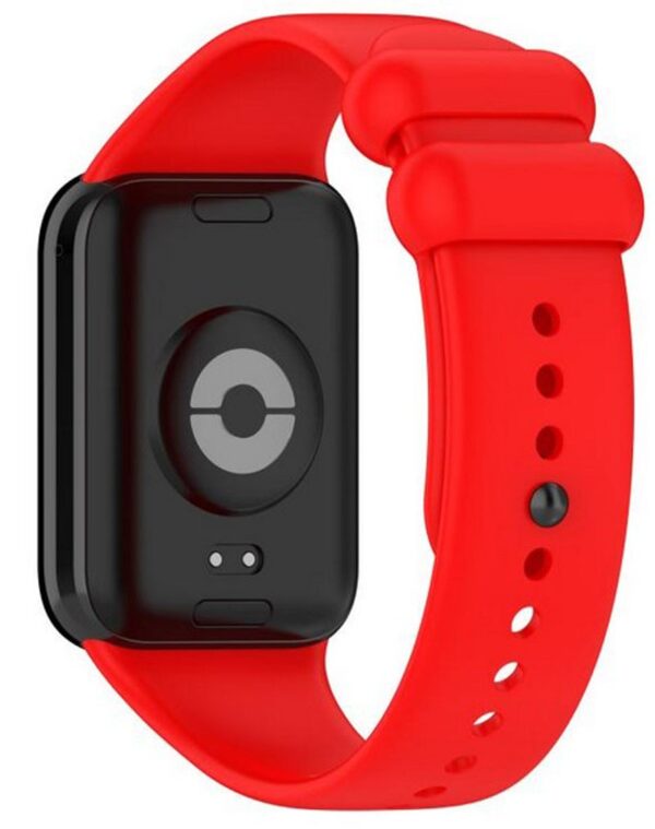 Λουράκι Xiaomi Smart Band 9 Pro / 8 Pro / Redmi Watch 5 / 4 Silicone Solid Color - Red